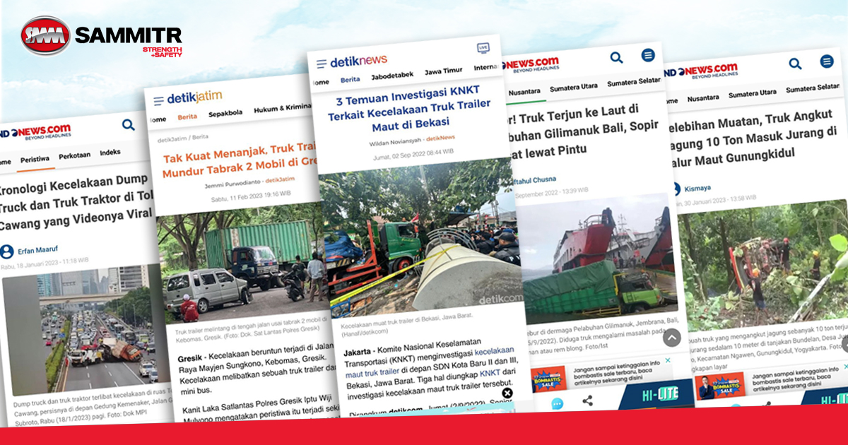 https://sammitr.co.id/Kecelakaan Truck & Trailer Sering Terjadi, Berikut Tips Menanggulangi Hal Tersebut!